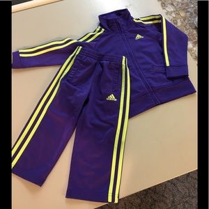 Adidas 2 Piece Track Suit 2T